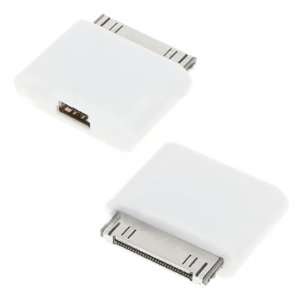  30 Pin Male Dock Connector to Micro USB for iPod/iPhone 