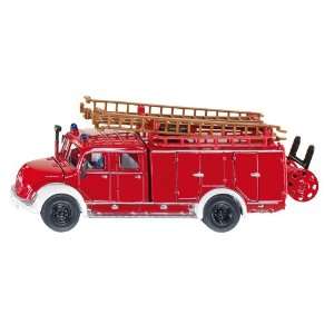  Siku Magirus Auxiliary Fire Truck: Toys & Games