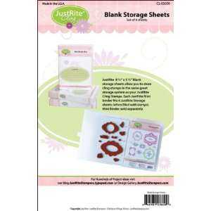  JustRite Stampers Mini Storage Panels, 4 Pack Everything 