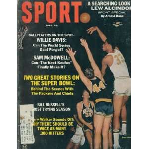  Kareem Abdul Jabbar April 1967 Sport Magazine: Sports 