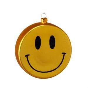  Smiley Face Old World Glass Ornament: Home & Kitchen