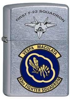 43rd Fighter Squadron Zippo MIB 1st F 22 Squadron  