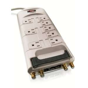 Philips SPP3201WA 3240 Joule Child Safe Home Office Surge Protector (8 