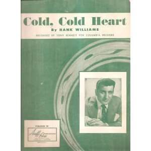  Sheet Music Cold Cold Heart Hank Williams 135: Everything 