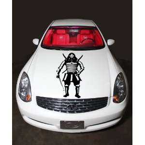  Car Hood Vinyl Sticker Chinese Warrior with Sword A435 