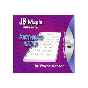   Birthday Card w/ DVD JB magic trick easy to do mini: Everything Else