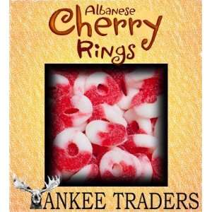 Albanese Red Cherry Gummi Rings Candy   2 Lbs:  Grocery 