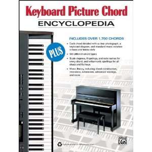  Alfred Keyboard Picture Chord Encyclopedia (Book): Musical 