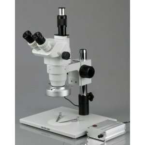 35X 90X Zoom Microscope with 80 LED Ring Light  