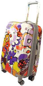 Olympia Blossom 21 Hardsided Spinner Carry On Womens Girls Luggage 