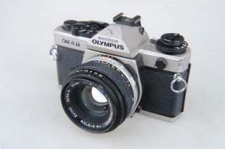 OLYMPUS OM 4T 35MM SLR CAMERA & 50MM F1.8 ZUIKO LENS  