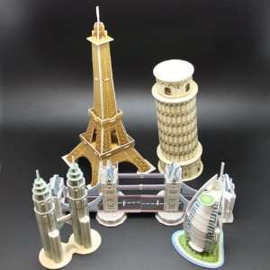  3D Puzzle Studio Mini Architecture Series 1: Toys & Games