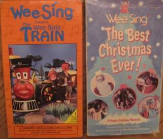   WEE SING SILLYVILLE MUSICAL MANSION TOGETHER GRANDPA XMAS TRAIN  