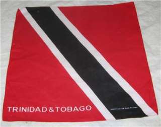 TRINIDAD & TOBAGO Port of Spain Trini Flag Bandana  