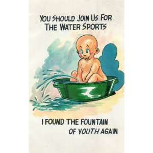 YOU SHOULD JOIN US FOR THE WATER SPORTS I FOUND THE FOUNTAIN OF YOUTH 