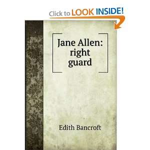  Jane Allen: right guard: Edith Bancroft: Books