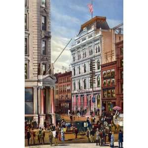  New York Stock Exchange 20X30 Canvas Giclee: Home 