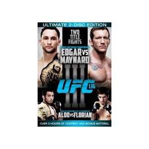  UFC 136 Edgar vs. Maynard III DVD 