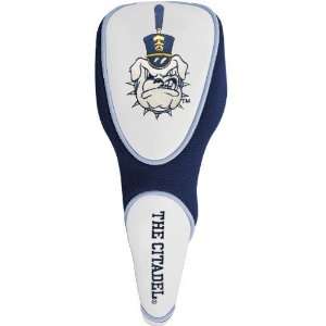 Citadel Bulldogs Navy Blue Team Logo Golf Club Headcover  