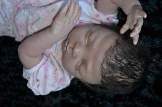 Ethnic AA Biracial Reborn Baby Girl Zinny by Marita Winters now Tianna 