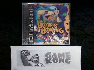   Flintstones Bedrock Bowling Game Playstation Kids NEW SEALED!   077