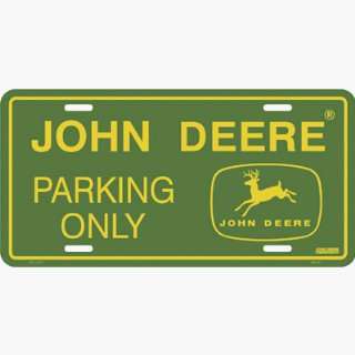 John Deere 60727 Parking Only Auto Tag