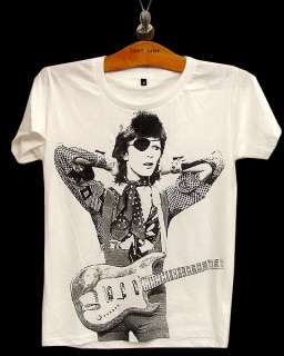 David Bowie ZIGGY STARDUST Vintage Punk Rock T Shirt S  