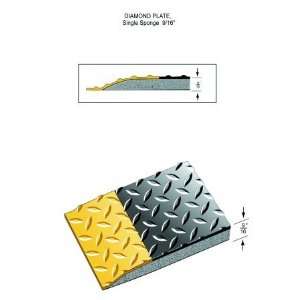   Diamond Plate 8 ft. x .56 in.  up to 75 ft. 2 Yellow: Home & Kitchen