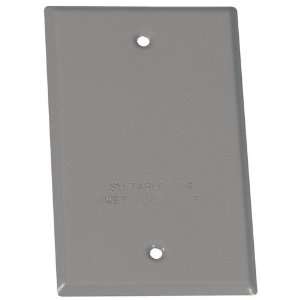  Sigma Electric All weather Gray Blank Cover