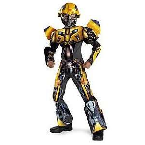  Childs 3 D Bumblebee Transformers Costume Large: Toys 