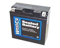 WESTCO 12V14B 4 (12V,12AH) MOTORCYCLE BATTERY  