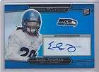 2010 Topps Platinum EARL THOMAS Rc Auto Blue Refractor /599