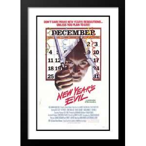 New Years Evil 20x26 Framed and Double Matted Movie Poster   Style A 
