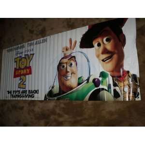  TOY STORY 2 Movie Theater Display Banner 