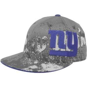  Reebok New York Giants 210 Fitted Gray Concrete Glory Hat 
