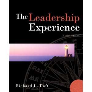  R.L. Dafts 3rd(thrid)edition(The Leadership Experience 