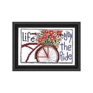  Life Enjoy the Ride Counted Cross Stitch Kit Arts 