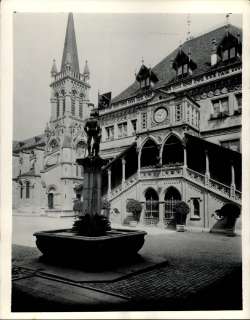 1934 Beautiful Medieval City Hall at Berne, Switzerland  