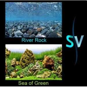   Top Quality 24 River Rock/sea Of Green Background 50ft