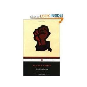  On Revolution (Penguin Classics): Hannah Arendt: Books