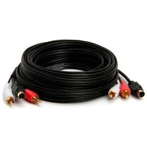 Cables To Go Value Series 2311 S Video/RCA Type Audio Cable (25 Feet 