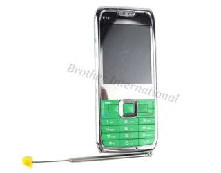 E71 Unlocked Phone Mobile Cell Phone Quad Band Dual Sim + FM Radio MP3 