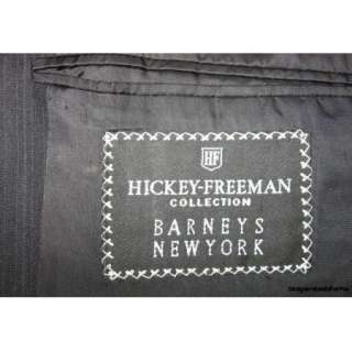 Hickey Freeman $1595 Mens 38 S Suit Boardroom Loro Piana 120s Charcoal 