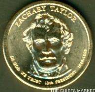 2009 P ZACHARY TAYLOR PRESIDENTIAL DOLLAR A NICE & SHINY BU COIN 