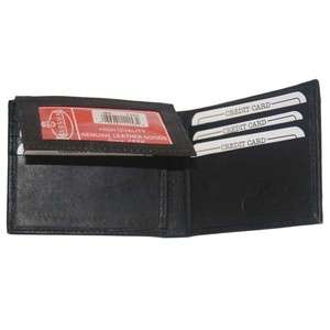 Marshal Genuine Leather Bi fold Mens Wallet #1153CF 803698928409 