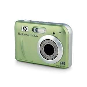  HP Photosmart M437 5MP Digital Camera (Green): Camera 