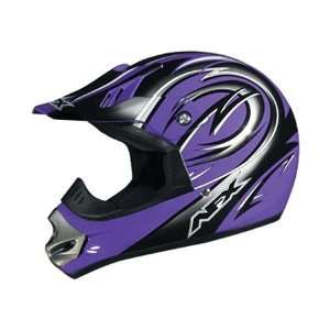   Lightweight Multi Full Face Helmet XXXX Large  Purple: Automotive