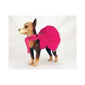  Pets Need Love Hot Pink Bridesmaid Dog Dress (XXXSmall 