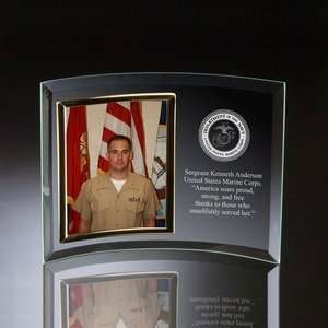  Marines Glass Vertical 5x7 Photo frame: Everything Else