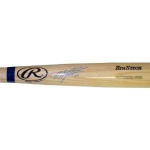    Miguel Tejada Autographed Blonde Rawlings Bat: Sports & Outdoors